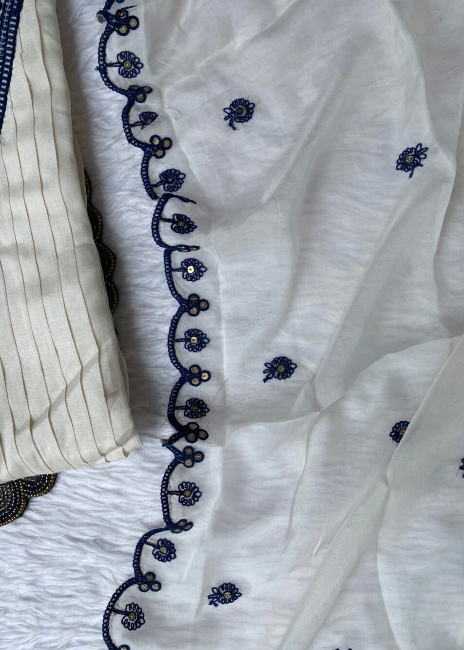 “Umang” Muslin silk anarkali kurti bottom with dupatta set