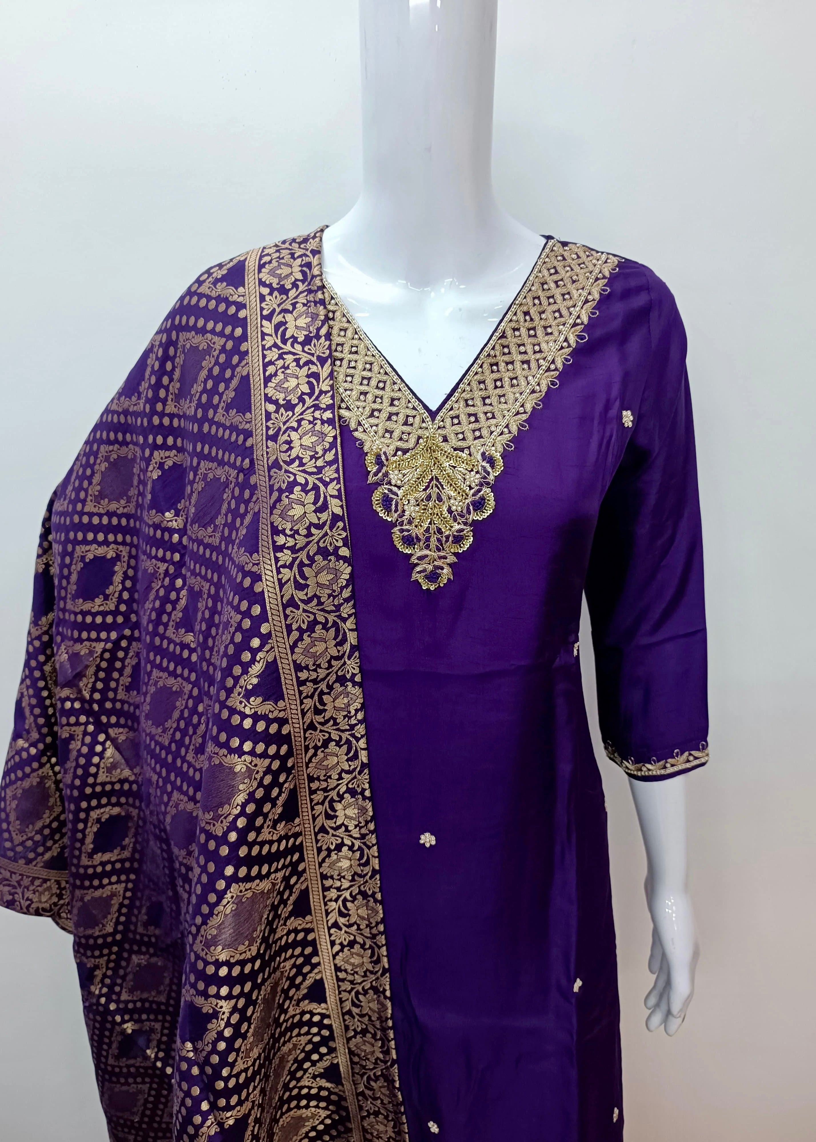 “LAINA” Premium range Heavy handwork kurti set