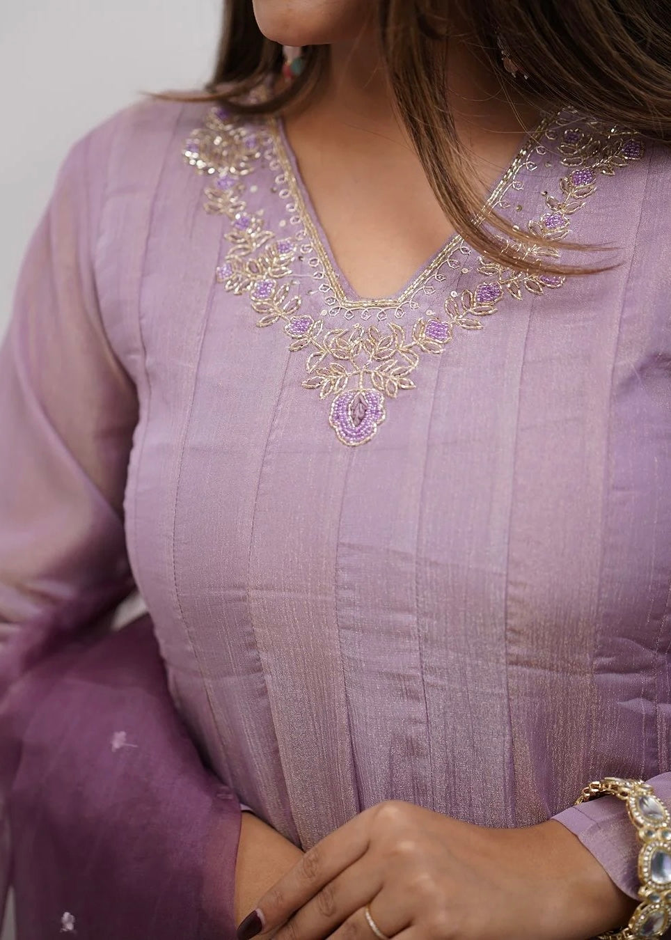 “Pakiza” Latest premium Tissue silk anarkali suit