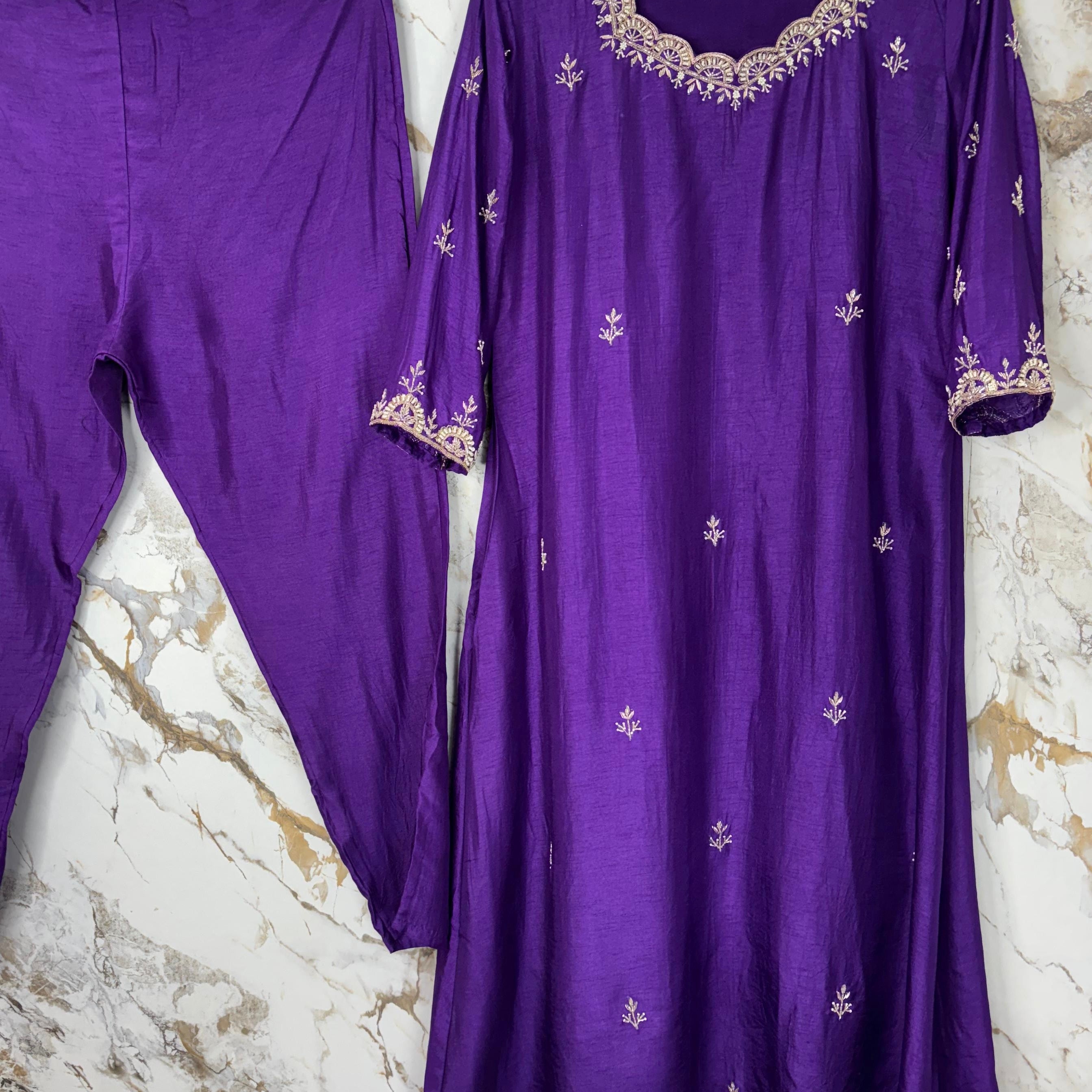 ✨ “Luxe – Premium Dola Silk Kurta Bottom Dupatta Set