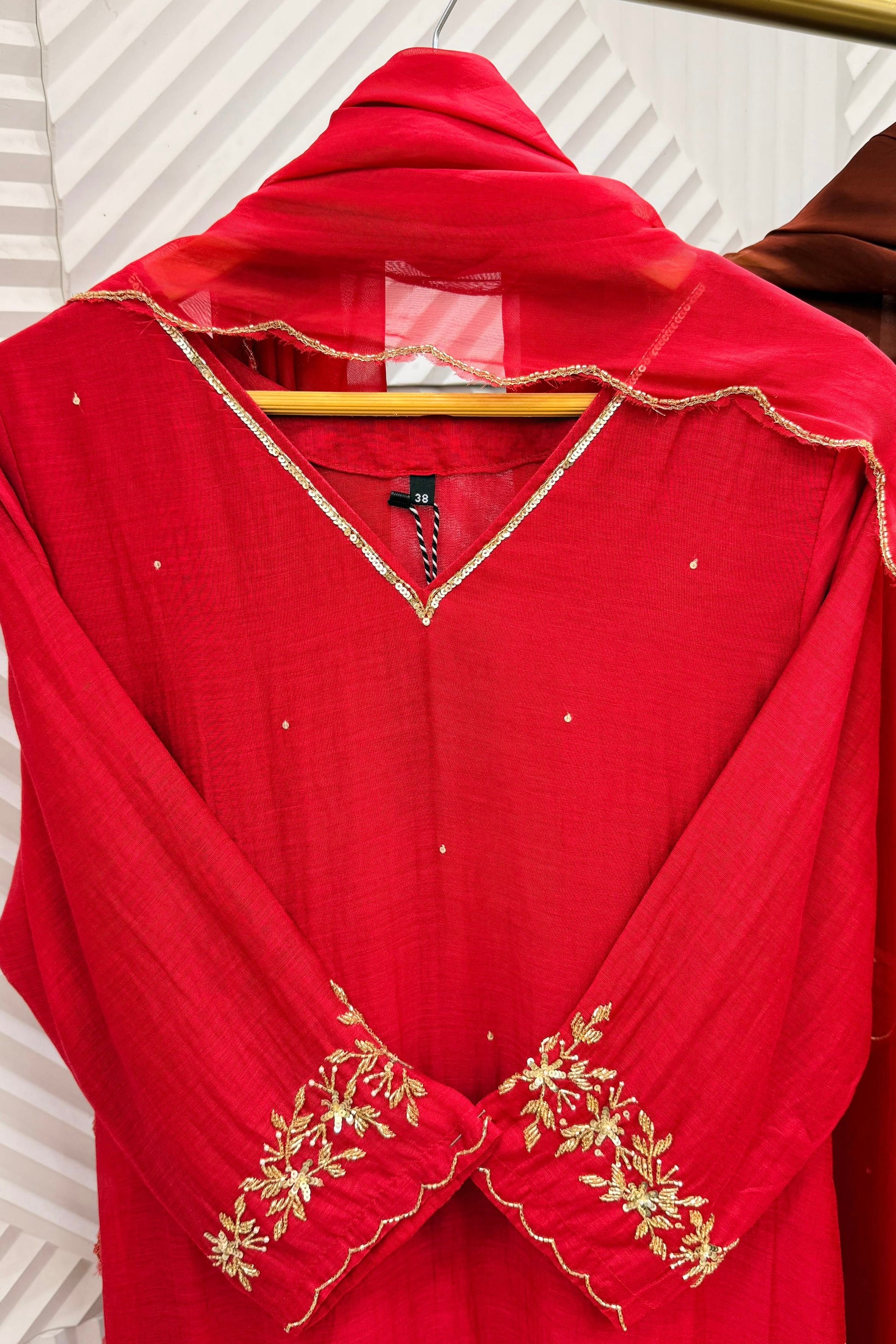 ✨”Samilsha - Premium Mul Chanderi A-Line Kurta Set