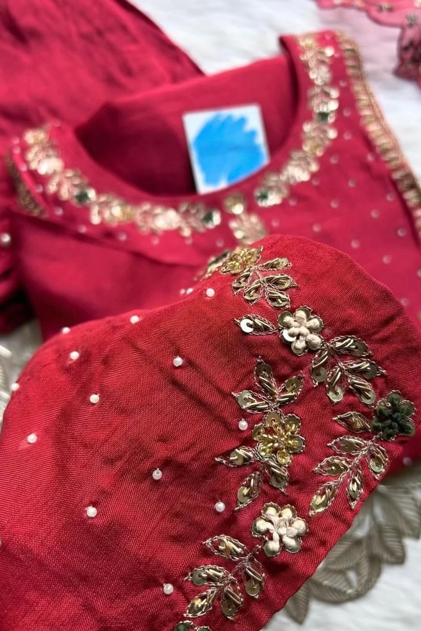 “ALKA” A very beautiful piece with zardozi & zari handwork set