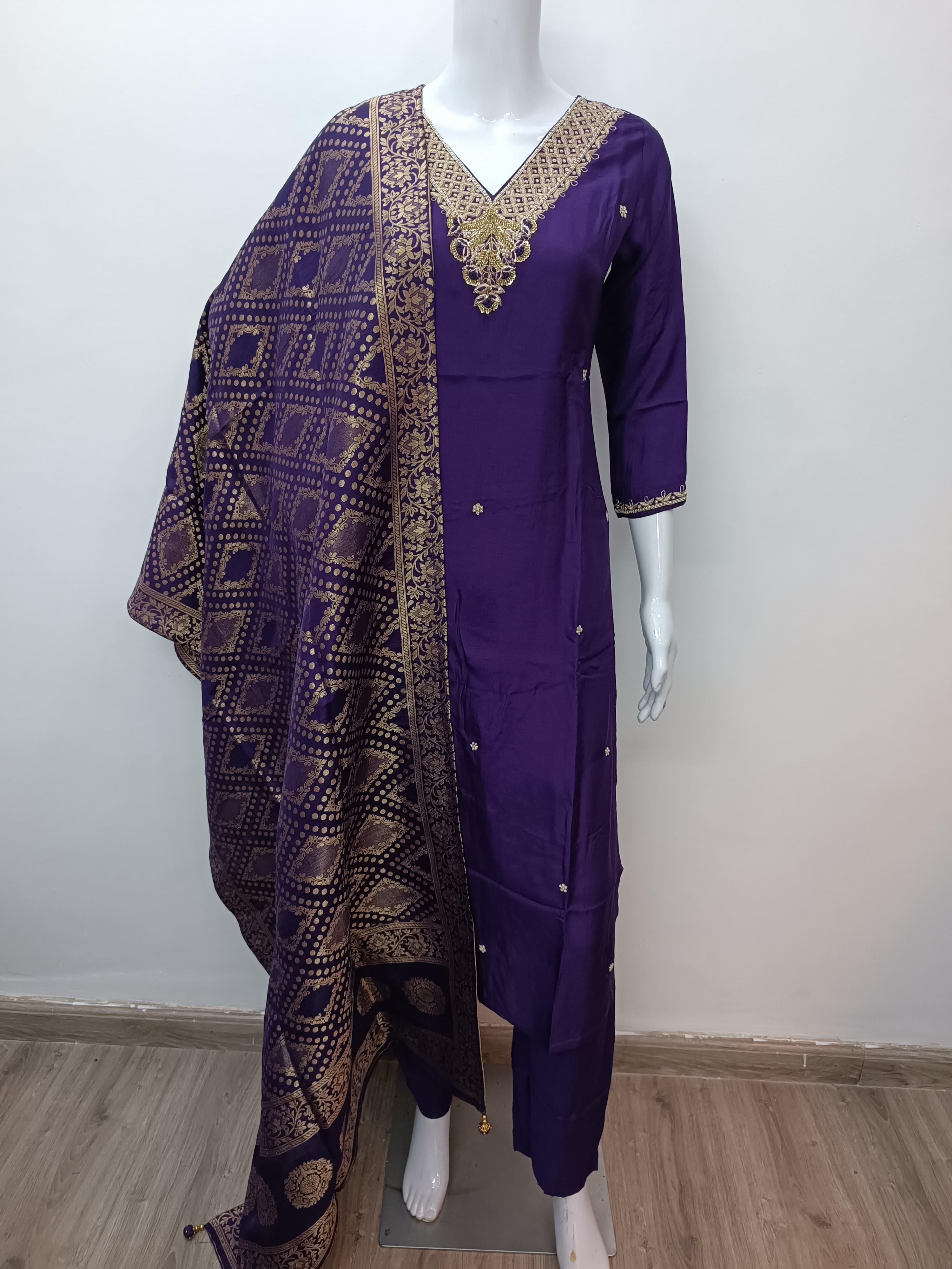 “LAINA” Premium range Heavy handwork kurti set