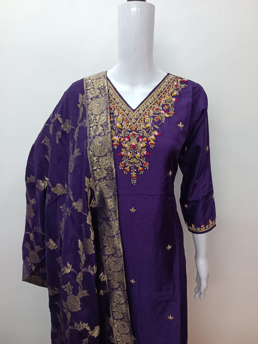 “ MAANSI” Premium range Heavy handwork kurti set