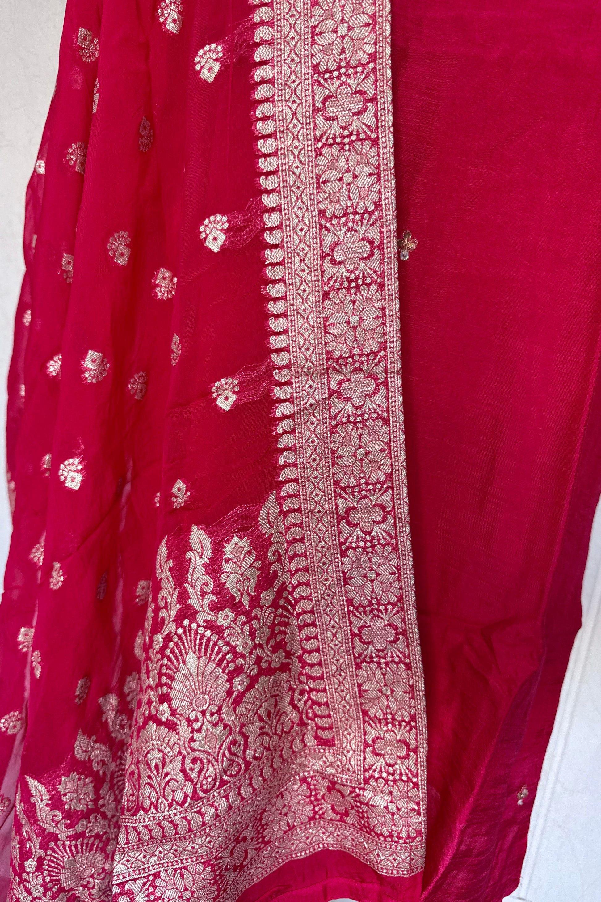 “Hiya” Premium range Dola Silk handwork Kurta Set