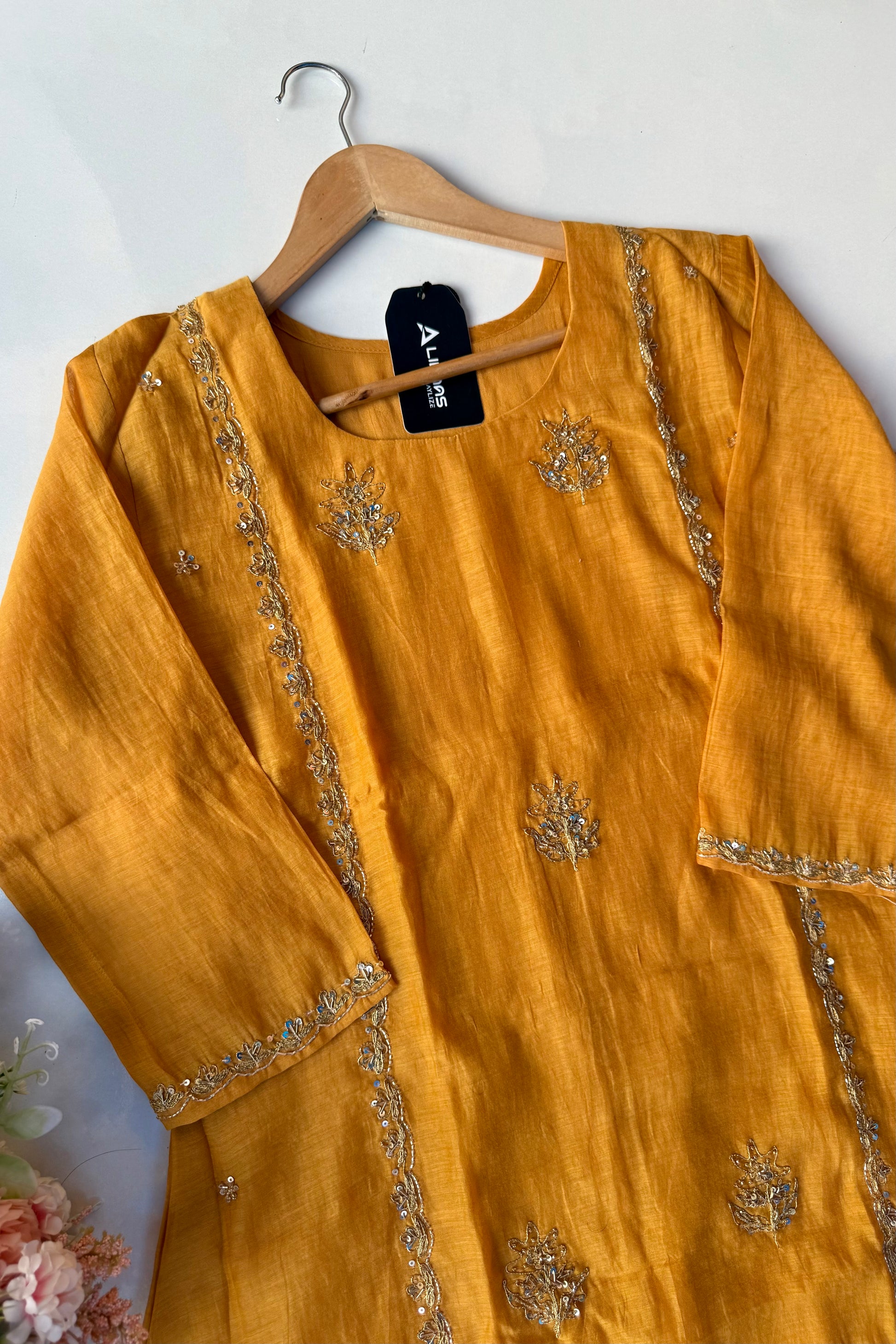 “Ujjwal” Trending Mul Chanderi A Line Suit set 🛍️