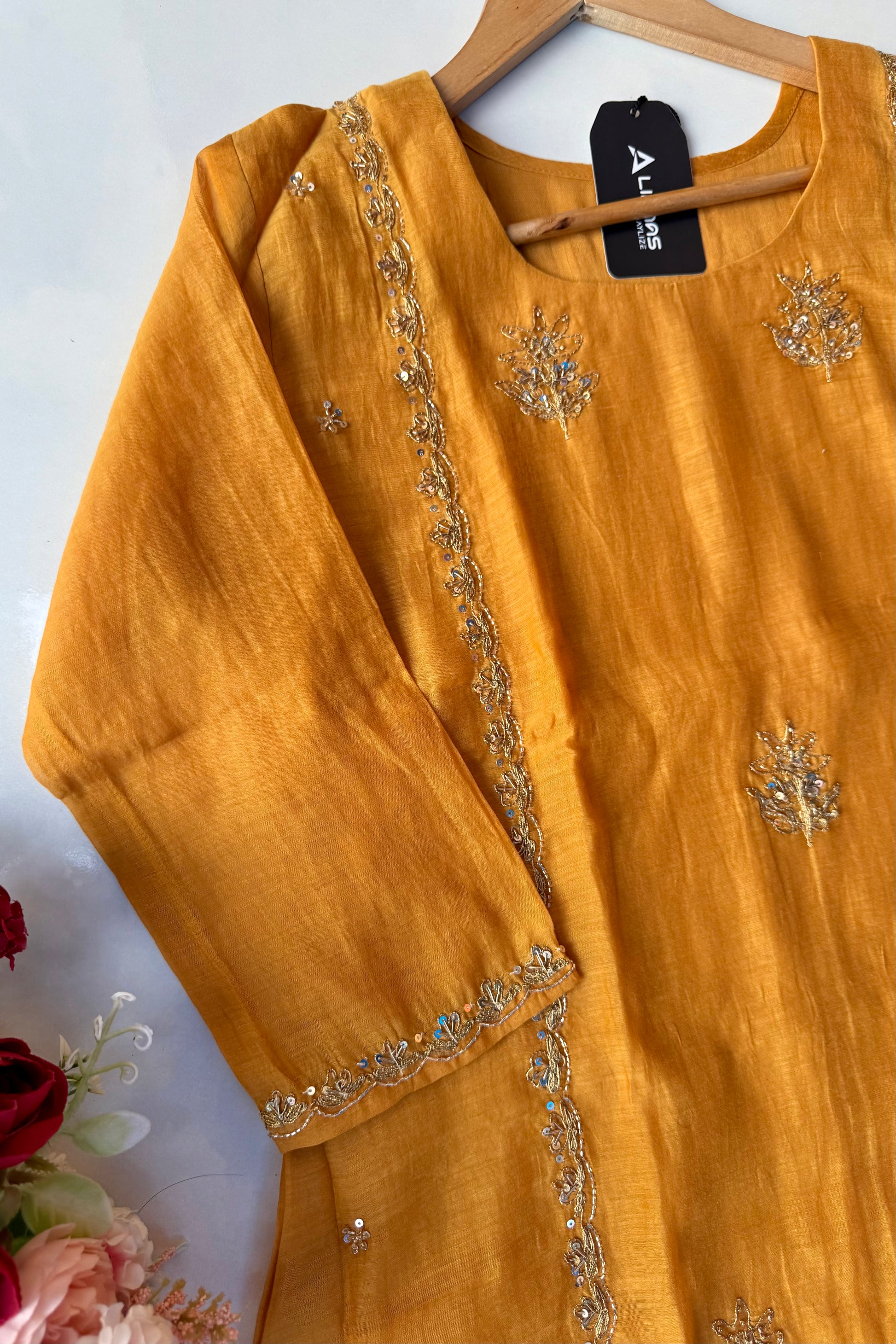 “Ujjwal” Trending Mul Chanderi A Line Suit set 🛍️