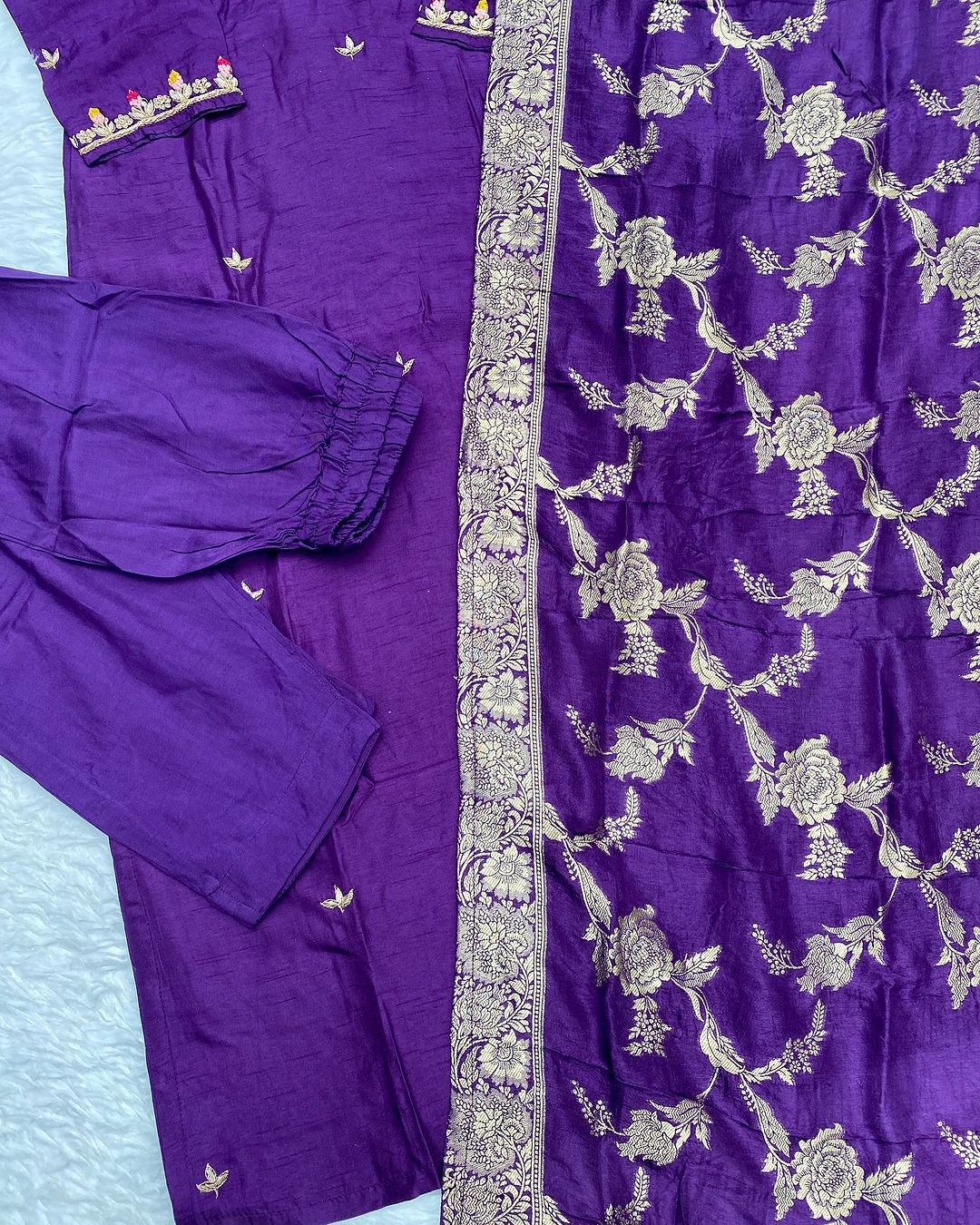 “ MAANSI” Premium range Heavy handwork kurti set