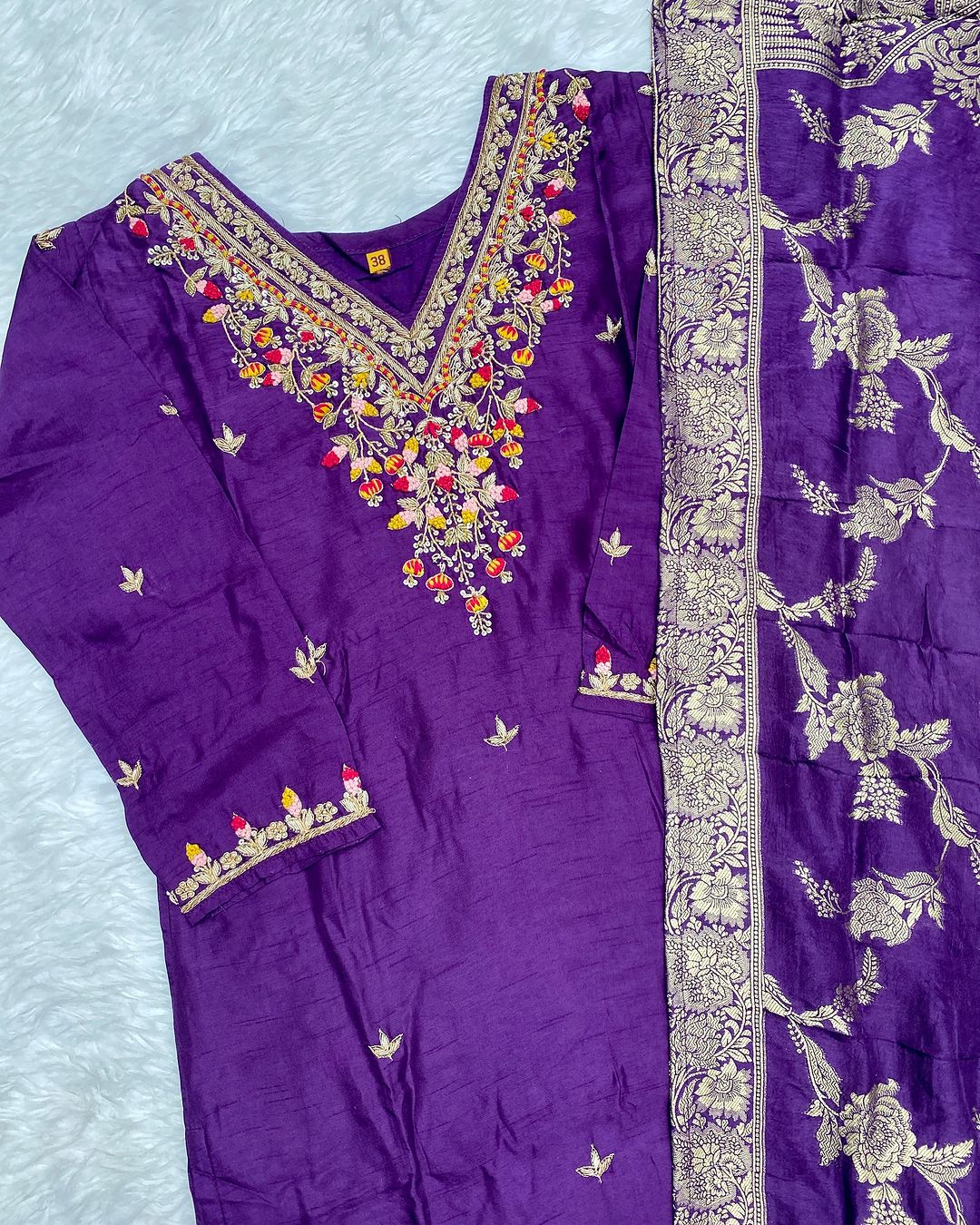 “ MAANSI” Premium range Heavy handwork kurti set