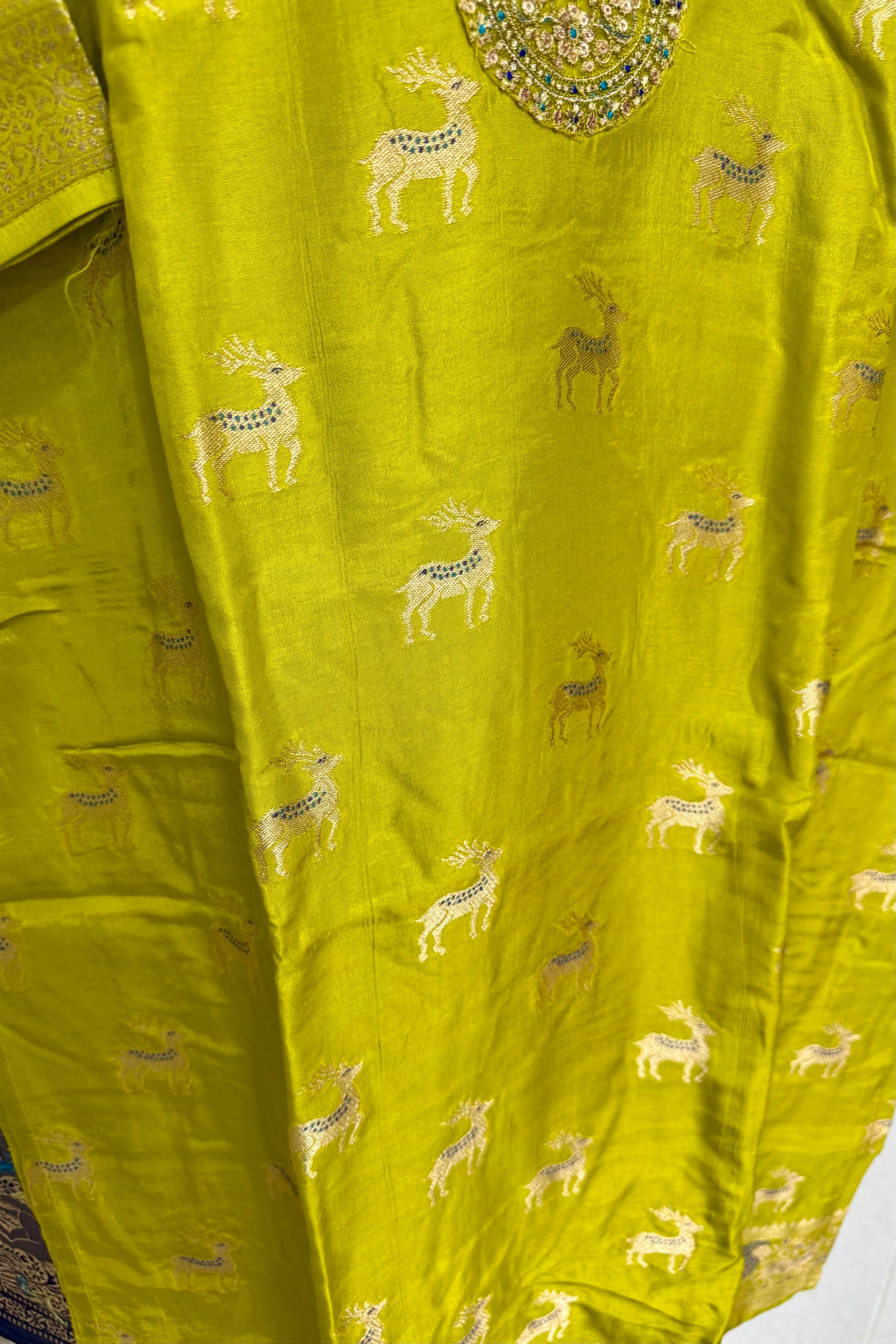 “AMRITA” Festive wear Jacquard silk kurta bottom with dupatta set