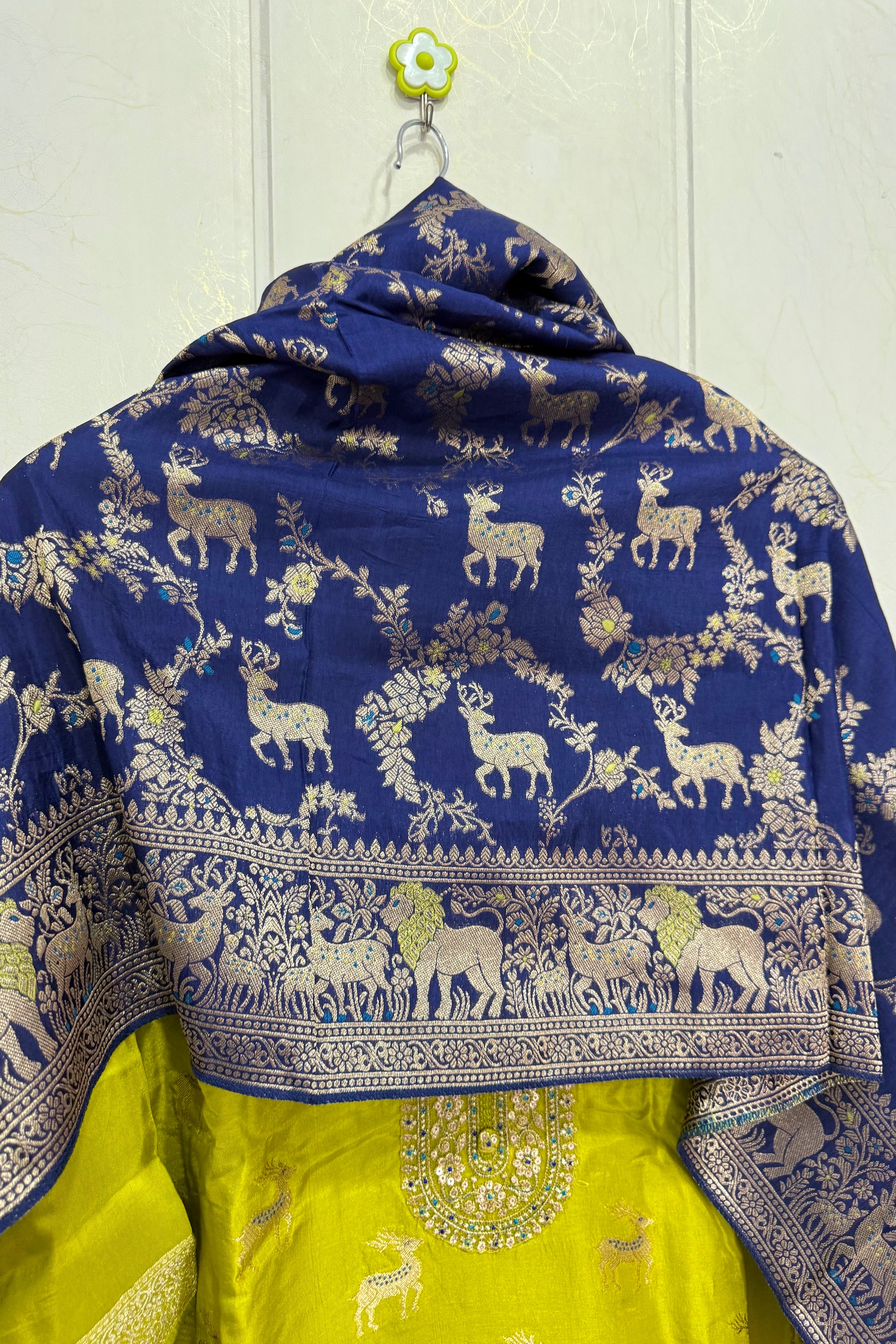 “AMRITA” Festive wear Jacquard silk kurta bottom with dupatta set