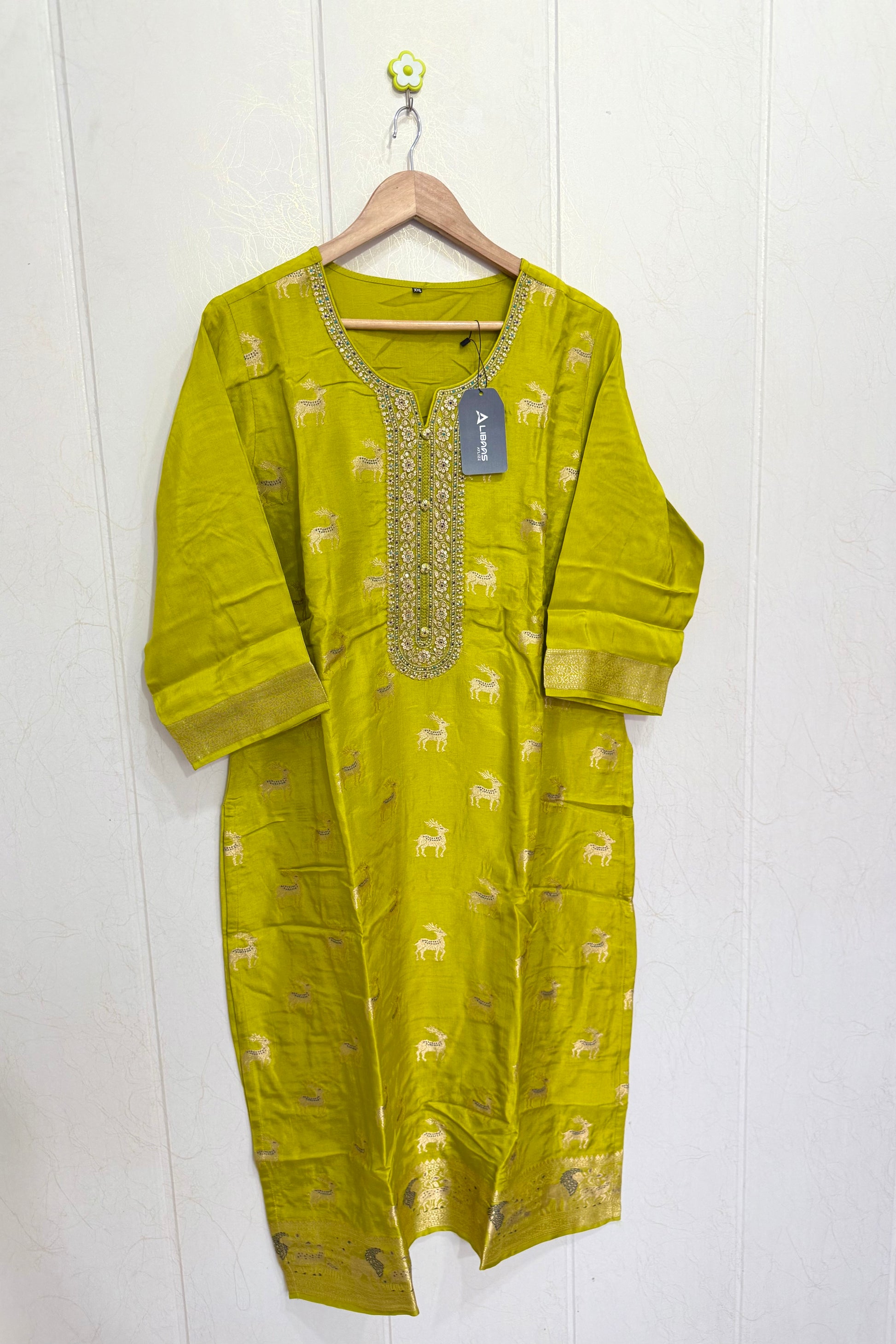 “AMRITA” Festive wear Jacquard silk kurta bottom with dupatta set