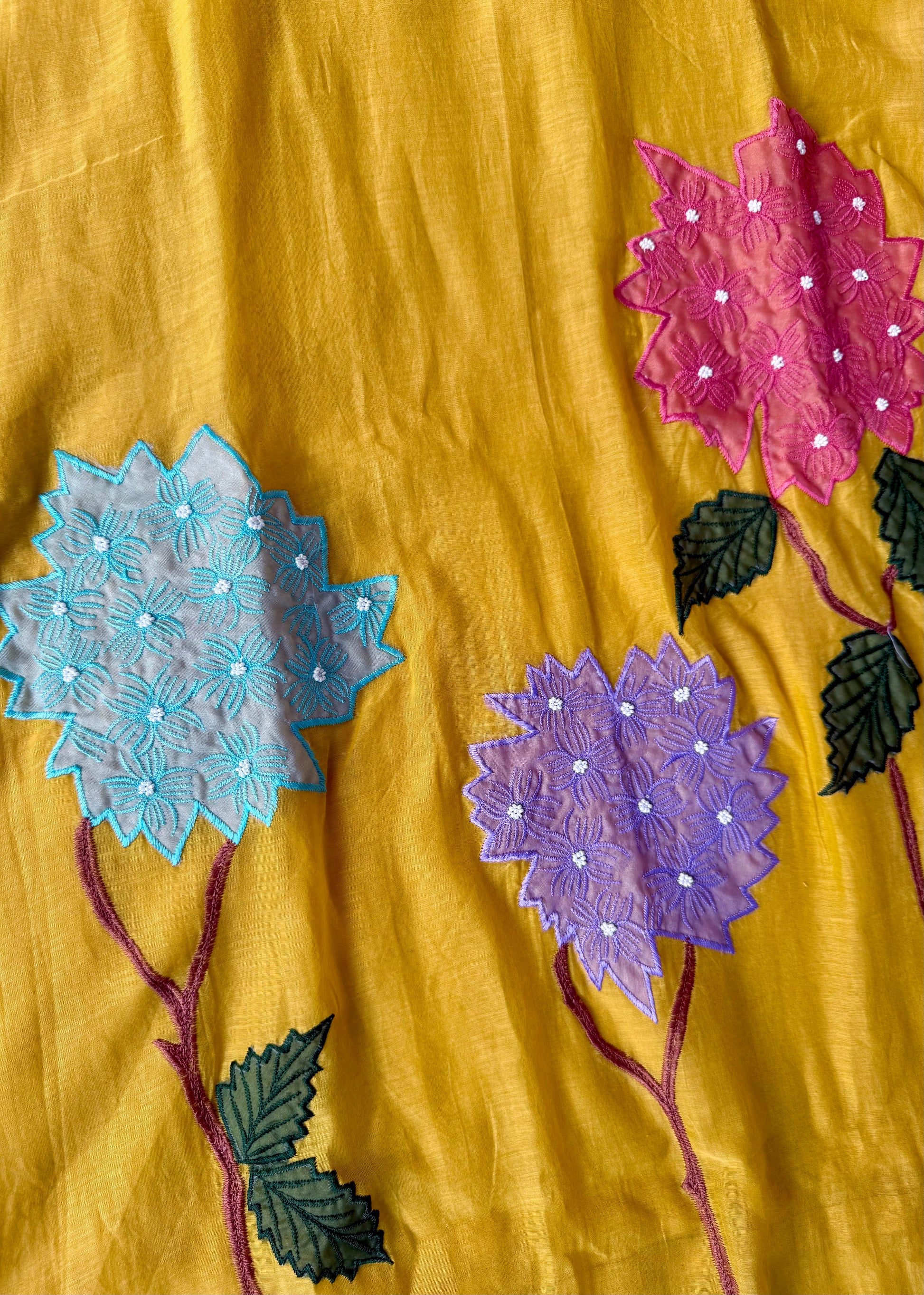 “Gulshan” Gul-E-Noor Banarsi Mul Chanderi A-Line Kurta Set