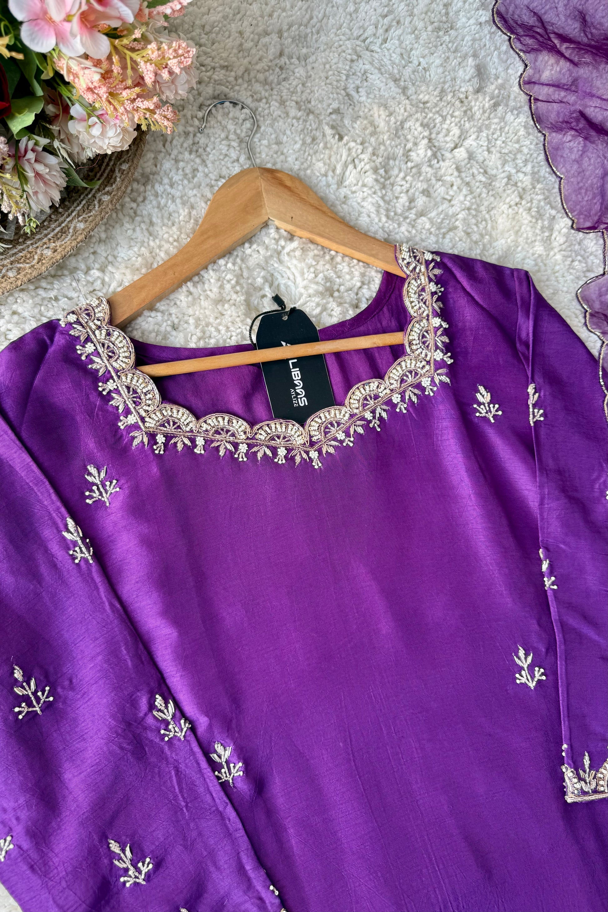 ✨ “Luxe – Premium Dola Silk Kurta Bottom Dupatta Set