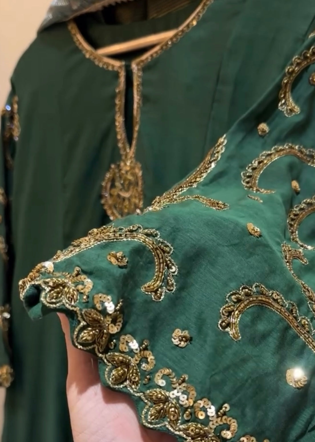 “Myra” Premium Mul Chanderi A line Anarkali Kurta Set