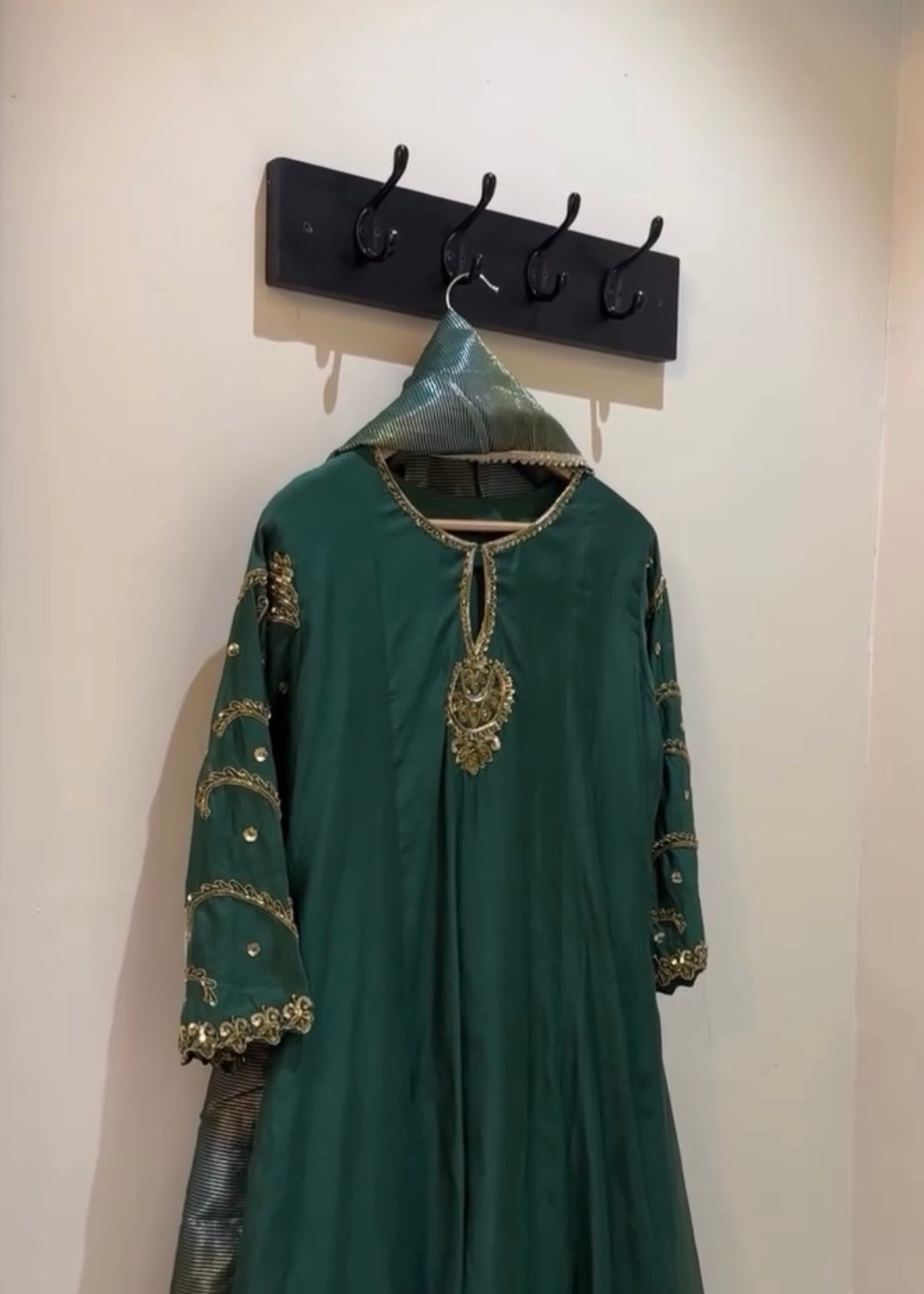 “Myra” Premium Mul Chanderi A line Anarkali Kurta Set