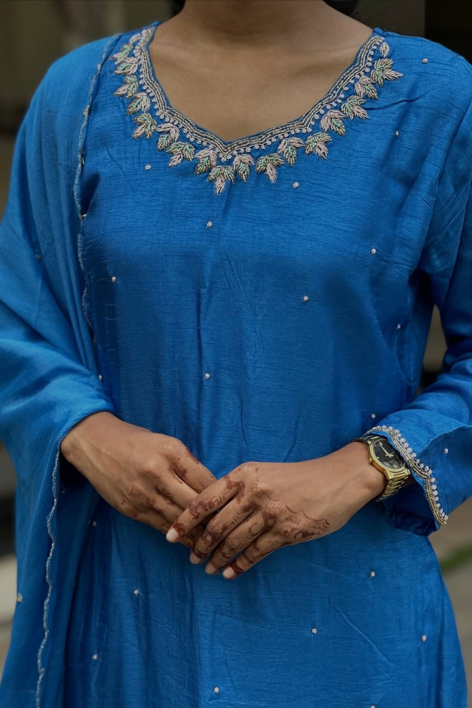 💫Nitya- Premium Dola silk Kurta set