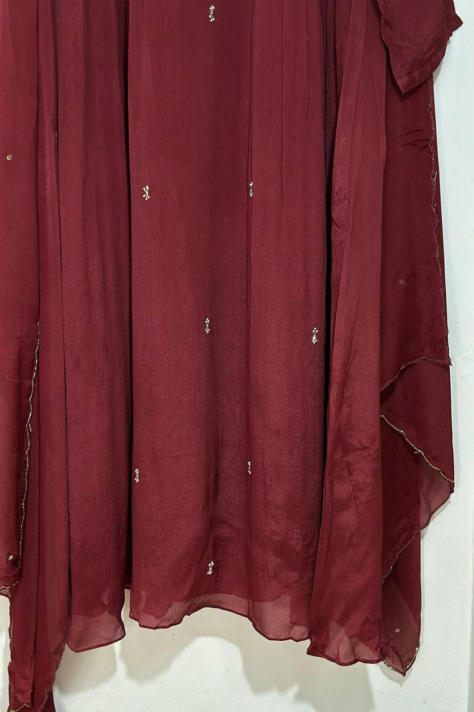 💫Zayna - Premium Chinnon anarkali kurta set