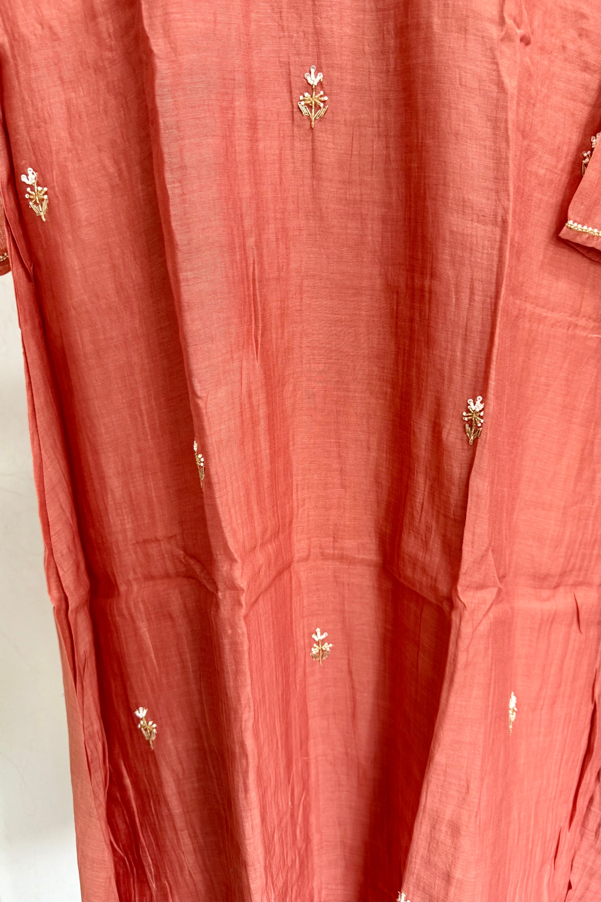 “Iqrah” premium Mul-Chanderi Party wear A Line suit set