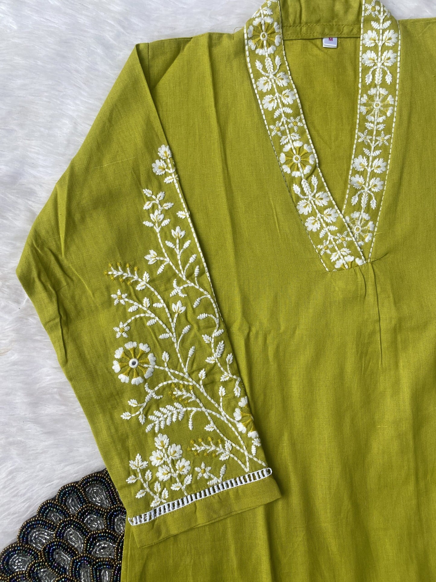 “Rusk” Premium cotton kurti pant set