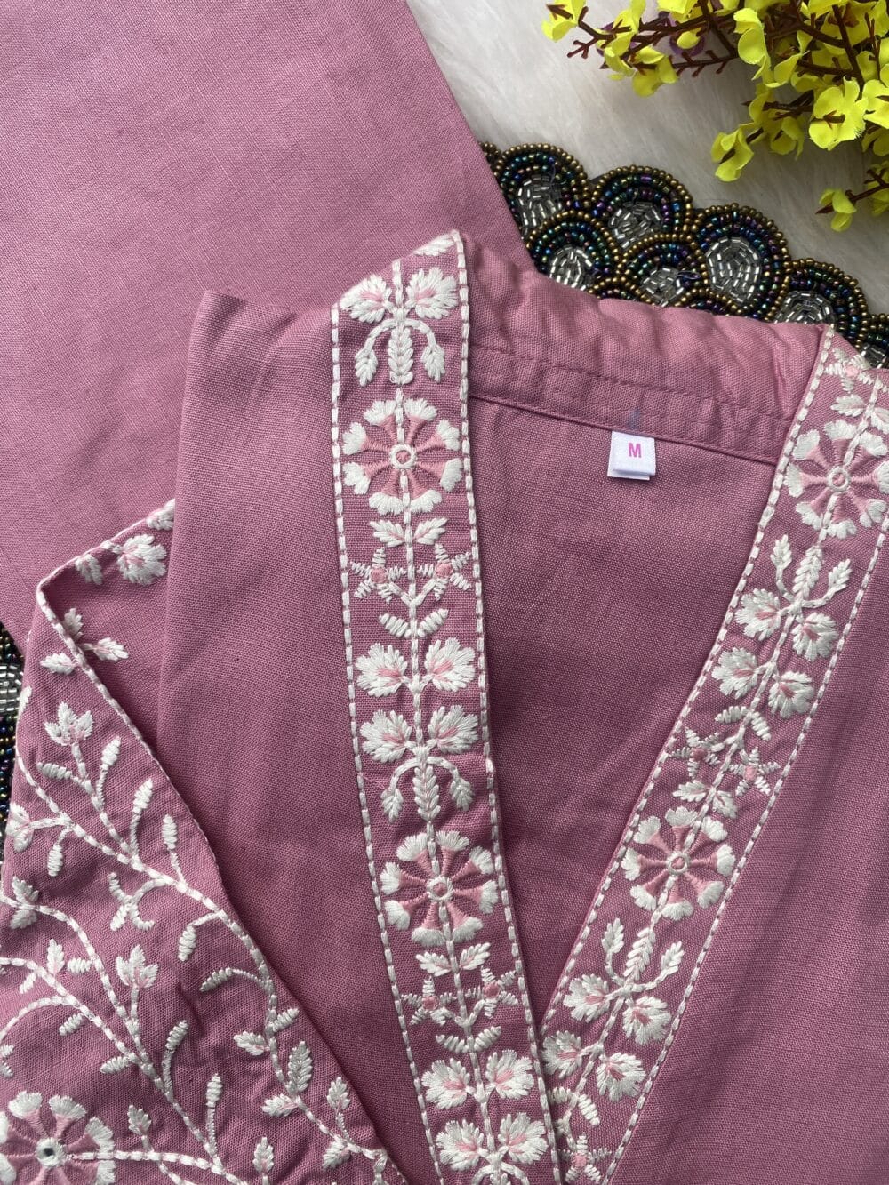 “Rusk” Premium cotton kurti pant set