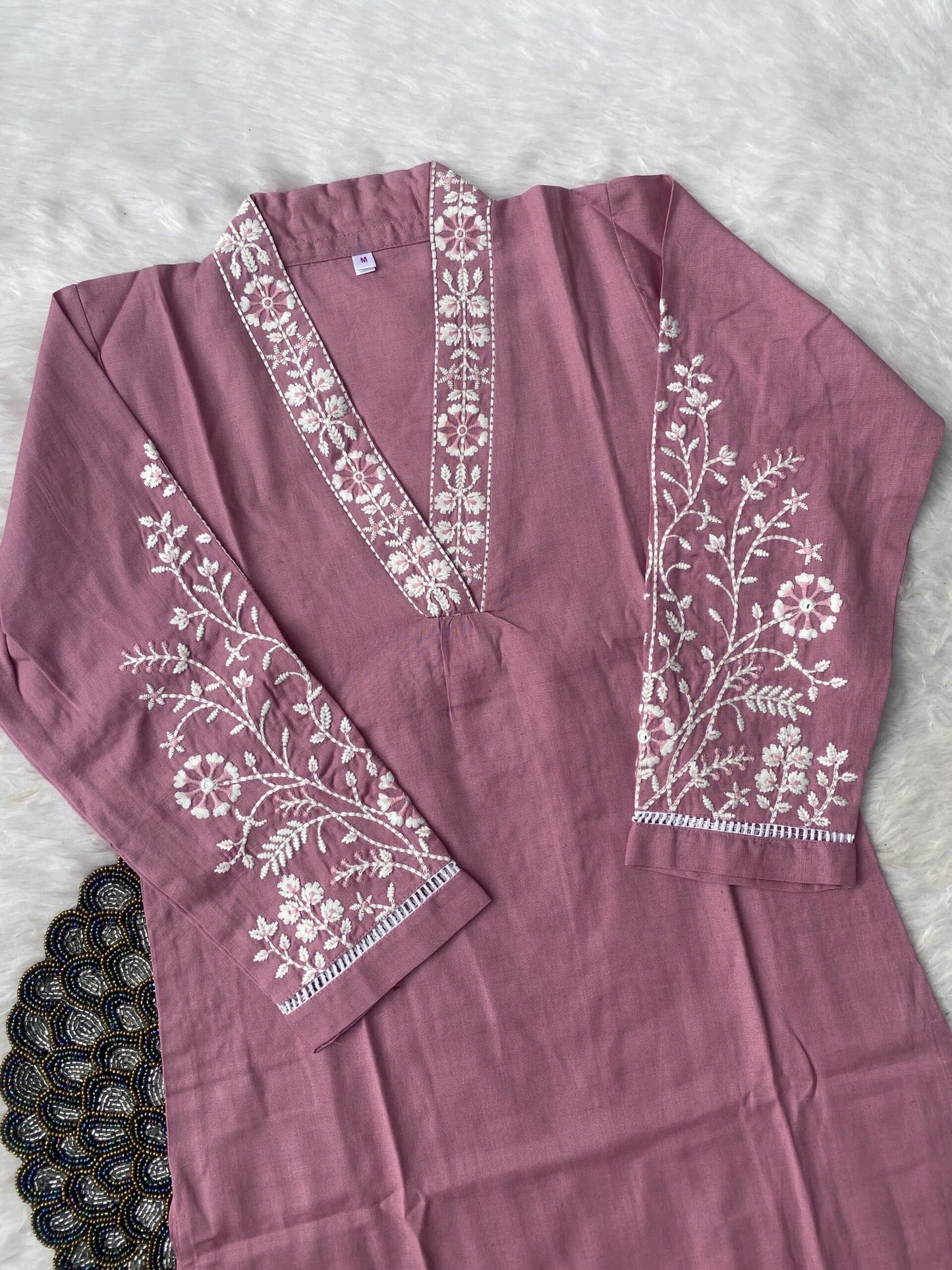 “Rusk” Premium cotton kurti pant set