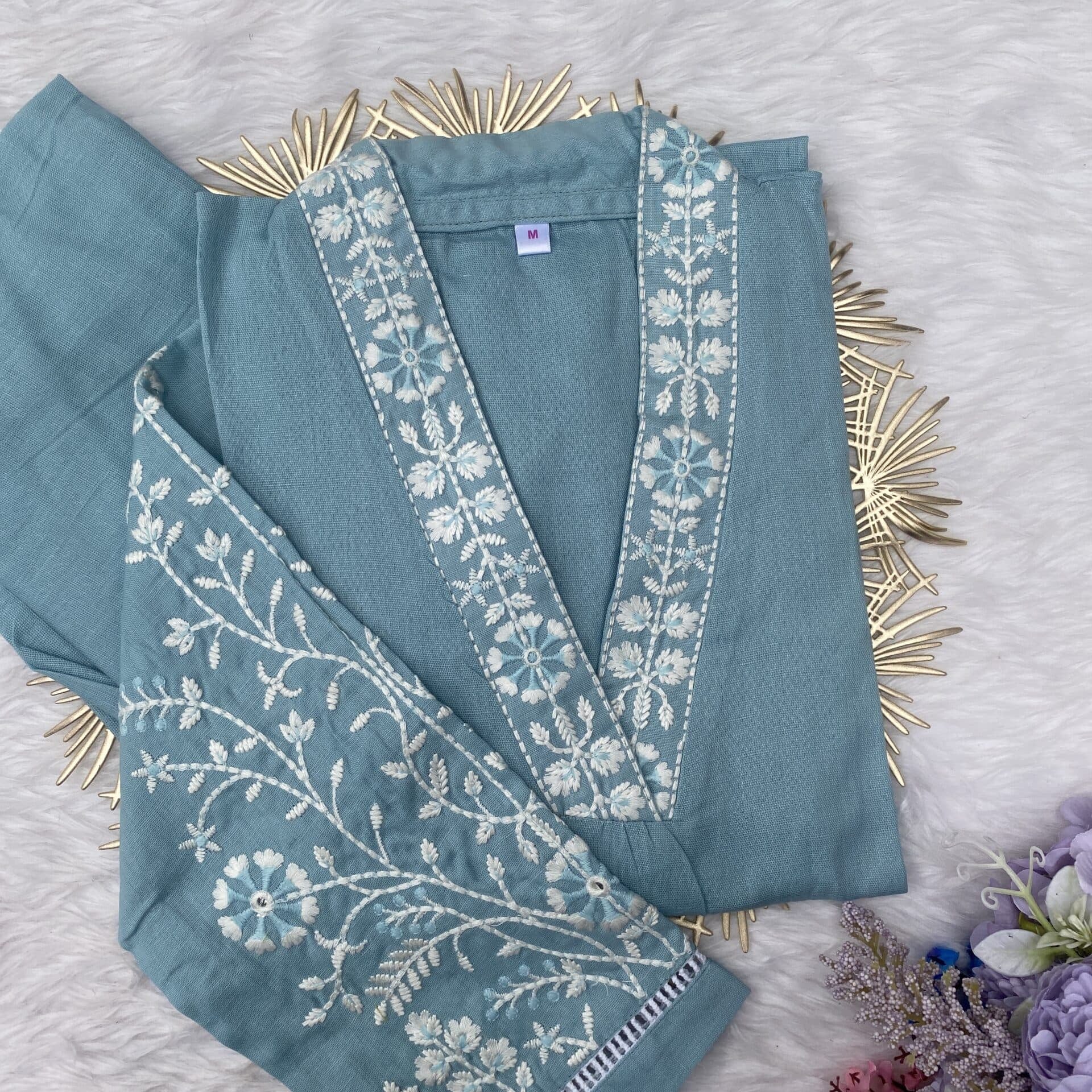 “Rusk” Premium cotton kurti pant set