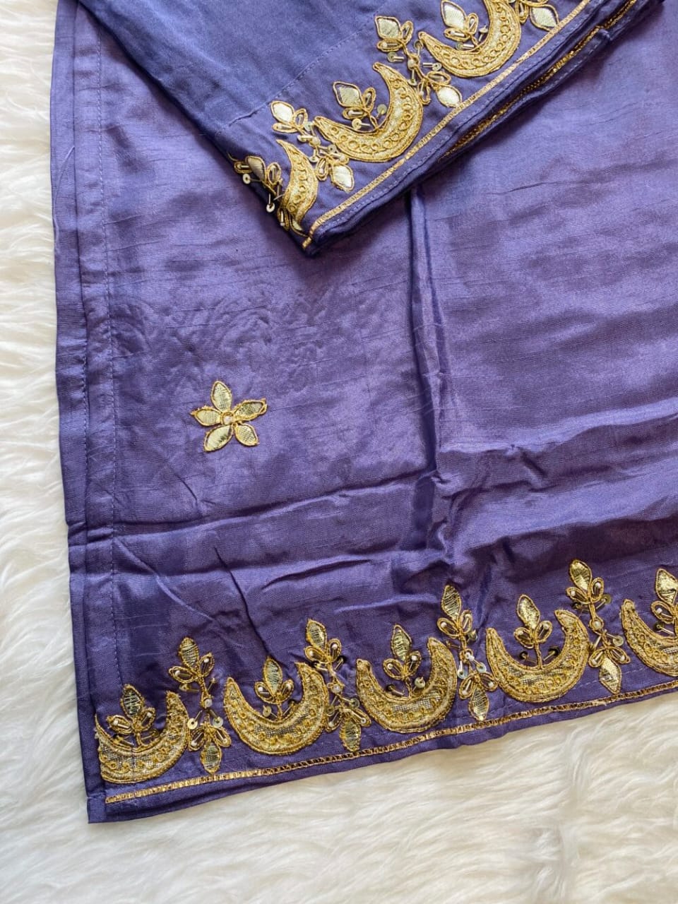 “Chandni” A very beautiful handwork dola silk set