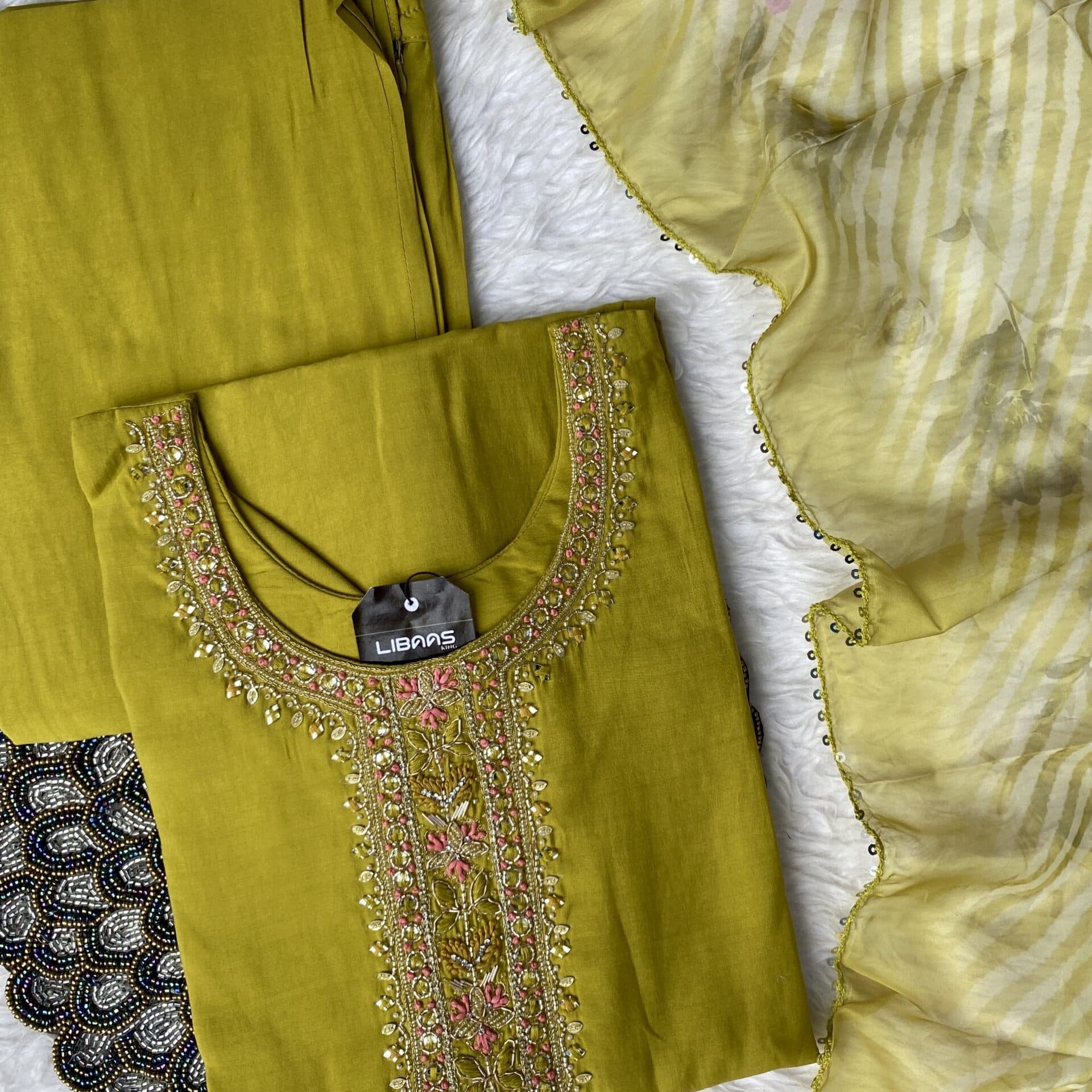 “Sagun” Affordable silk kurti bottom with dupatta set