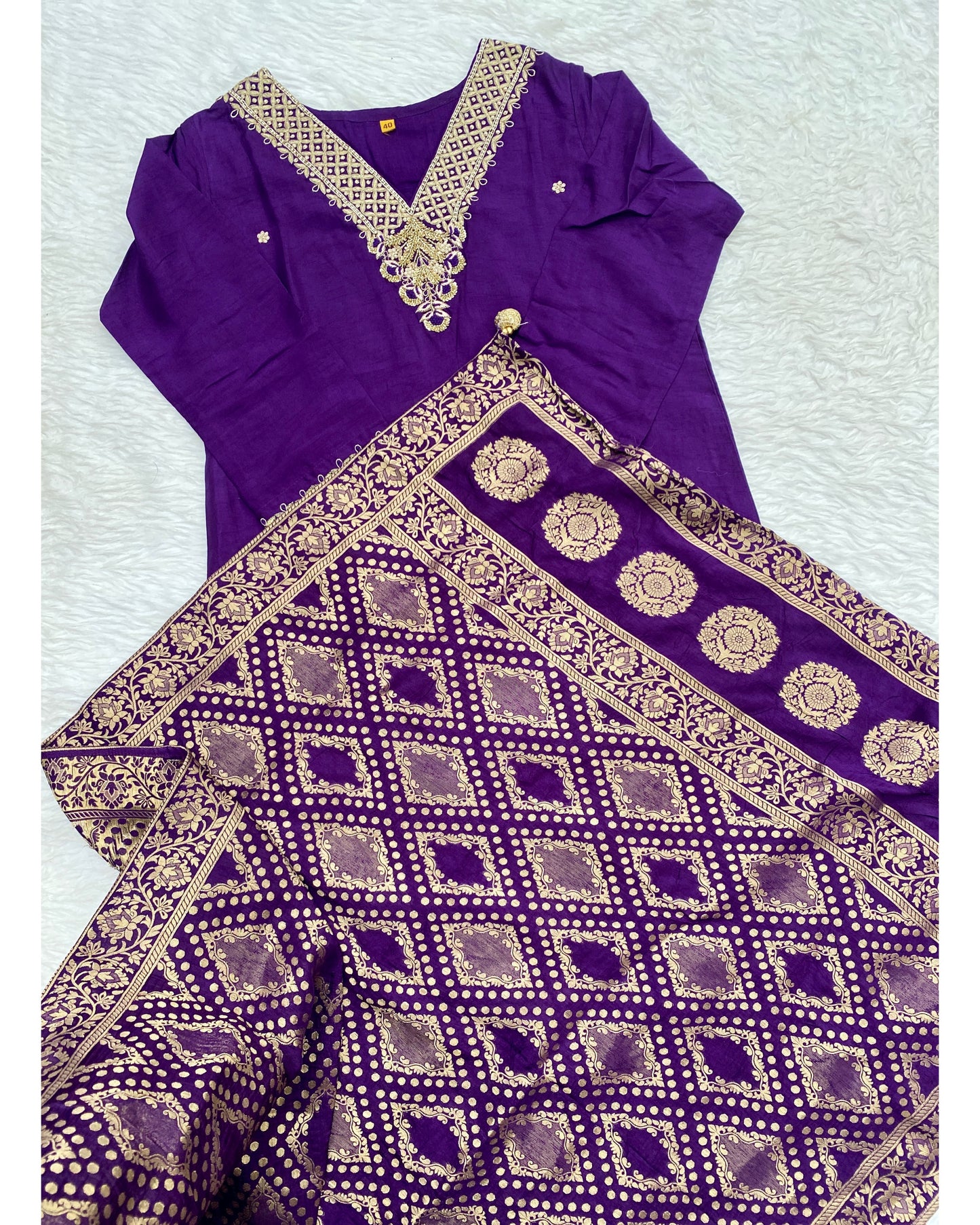 “RASHIDA” Premium range Heavy handwork kurti set