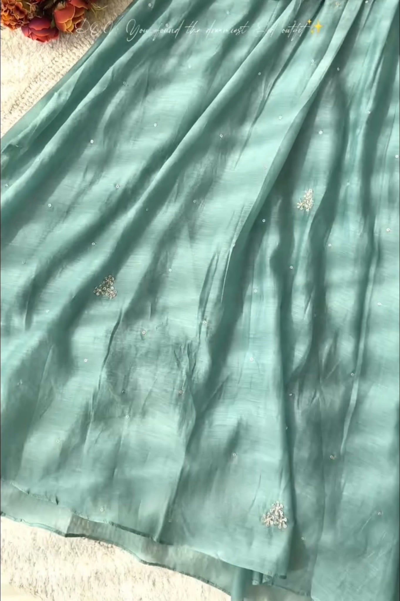 ✨Nagma- Premium Mul Chanderi A- Line Kurta Set